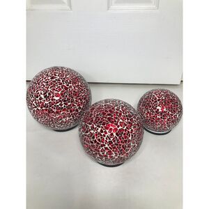 Mr. Christmas LED mirror mosaic spheres interior illumination indoor outdoor new